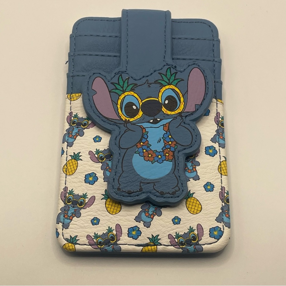 Disney Parks Stitch Pineapple Card ID Holder Imperfect